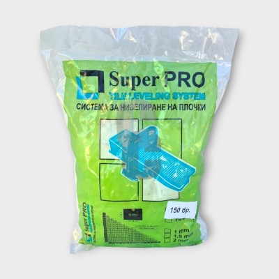 Система за подравняване на гранит KORBEL 1мм. в пакет 150бр.